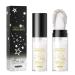 Aonat highlighter powder stick glitter petting powder fairy highlighter powder stick body lighten shimmer sparkle powder for face eyes lips hair body glow (white) pink