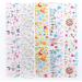 10 Sheets Butterfly Nail Foil Transfers Stickers Flowers Butterfly Starry Sky Nail Art DIY Decals for Women Girls Decoration Manicure Design - Buy Online on GoSupps.com
