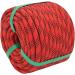 YUZENET 3/8 x 100ft Braided Polyester Arborist Rigging Rope - High Strength Outdoor Rope for Rock Climbing, Hiking, Camping, Swing, Red/Black - Buy Online on GoSupps.com
