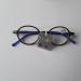 Silac Unisex Reading Glasses - Brown & Blue 7500 Round Retro Style - Lightweight & Comfortable +2.50 - Buy Online on GoSupps.com