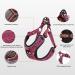 Suredoo Adjustable Dog Harness for Small & Medium Dogs | No Pull Reflective Safety Harness for Puppies - Soft & Comfortable (Small Pink) - Buy Online on GoSupps.com