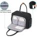 Welavila Baby Changing Bag: Diaper Bag for Mom & Dad with Changing Pad & Insulated Pockets - Convertible Travel Tote Messenger in Black - Buy Online on GoSupps.com