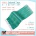 Runature Teal Tape Extensions - 45cm Real Hair Green Hair Extensions | 10 Pieces 25g Color #Teal - Premium Quality Tape In Extensions - Buy Online on GoSupps.com