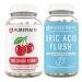 PUREFINITY Uric Acid Flush & Cleanse Capsules + Tart Cherry Extract Capsules