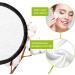 16pcs Reusable Organic Cotton Face Makeup Remover Pads | Washable Cleaning Wipes for Adults and Kids | Includes Laundry Net Bag and Stylish Metal Box | Black Small - Buy Online on GoSupps.com