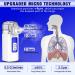 Portable Nebulizer Machine for Adults & Kids - Handheld Cool Mist Steam Inhaler for Breathing Problems - Home Office Travel Blue - Buy Online on GoSupps.com