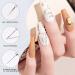 NLFOX Gel Liner Nail Art - 4 Colors Black White Glitter Gold Silver Gel Liner Nail Polish Paint for Nail - 4 * 8ml French Manicure Gel Polish - Uv Liner Nail Gel for Nail Design - Buy Online on GoSupps.com