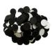 YYCRAFT 200 pcs of Adhesive Felt 1/2(12mm) Circles for DIY and Sewing Handcraft Various Package Sizes Wholesale Die Cut DIY Projects 200 Count 1/2(12mm) Black