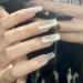 Cat Eye Gel Nail Polish White Silver Glitter Magnetic Gel Nail Varnish Holographic Sparkly Shimmer Crystal French Manicure Soak off UV/LED Lamp Nails Long Lasting Nail Art Manicure Salon DIY at Home - Buy Online on GoSupps.com