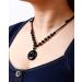 Feng Shui Black Obsidian & Lava Rock Necklaces - Essential Oil Diffuser for Men & Women | Protection Amulets & Power Gemstones - Buy Online on GoSupps.com