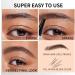 Eyebrow Pencil with 4 Fork Tip Long-Lasting Eyebrow Smudge-Resistant Pencil Waterproof Brow Pen 3D Microblading Brow Tint Pens for Makeup Beginners Stays (4 Colors) - Buy Online on GoSupps.com