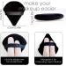 Powder Puff HAPPITON Powder Puff Face Soft Triangle Makeup Puff for Loose Powder Mineral Powder Body Powder Velour Cosmetic Foundation Blender Sponge Beauty Makeup Tools (2 Pieces) - Buy Online on GoSupps.com