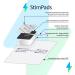Buy Stimpads EMS Electrodes for Compex Devices 12-Pack 50x50 & 50x100mm Certified Medical Product - Buy Online on GoSupps.com