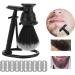 Premium Men's Shaving Set - Brush Razor Stand & Blades for Salon & Home Use - International Shipping Available - Buy Online on GoSupps.com