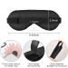 Haskirky Light Blocking Eye Mask Breathable and Adjustable Adult Men and Women Travel on Business Trips Yoga Meditation Light Smooth Comfortable Eye Mask Office Deep Sleep Goodies Boho Eyes - Buy Online on GoSupps.com