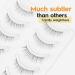 5 Pairs of Wispy Natural Look Faux Mink False Eyelashes - 3D/6D Volume, Fluffy & Understated - Frihappy Fake Lashes Pack #17 - Buy Online on GoSupps.com