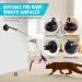 ROSAUI Cat Toy Set - Interactive Self-Entertainment for Cats - Bird Suction Cup Wand with 4 Wands and 6 Refills - Dual Ports Base Included - Buy Online on GoSupps.com