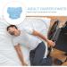 Buy Healeeved Adult Swimming Diapers - Reusable Cloth Diaper Pants for Seniors | Adjustable Zack Design in Sky Blue - Buy Online on GoSupps.com