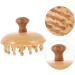 Division Wood Scalp Massage Comb - Relaxation Shampoo Scrubber Brush & Multifunctional Hair Tool - Buy Online on GoSupps.com
