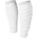 QEES White Football Leg Sleeves for Men Women & Kids - Scrunch Design for Athletes | Durable Football Accessories - Buy Online on GoSupps.com