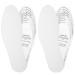 Sibba 2 Pairs Memory Foam Shoe Inserts Insoles for Women Super Soft Thin Replacement Innersoles Comfort Breathable Cushioning Shoe Insoles Inserts for Shoes Sneakers Boot Liners Men 7-11 Woman 3-8 White