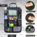 Kids Car Seat Organizer - Travel-Friendly Back Seat Protector in Black - Buy Online on GoSupps.com