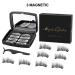 Buy 3D Magnetic Eyelashes | Reusable Art Fiber Magnetic False Eyelashes Set - Dual Magnetic Design - Buy Online on GoSupps.com