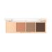MOOD IT PALETTE Eyeshadow | Soft Neutral Ash Shades Long-Wearing Formula | Easy Color Matching| Travel-Friendly Size for On-the-Go Convenience| K-Beauty (01#Shade it) 01 #Shade it