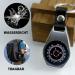 Portable Vintage Waterproof Pocket Compass | Mini Key Trailer Navigation Tool for Outdoor Adventures - Buy Online on GoSupps.com