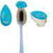 AUEAR 8 Pack Smile Face Toothbrush Head Cover Caps - Portable, Cute & Protective for Home, Travel & Outdoor Camping - 4 Colors - Buy Online on GoSupps.com