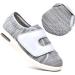 ALASON Women Edema Diabetic Shoes - Lightweight Orthopedic Walking Sneakers for Elderly Swollen Feet, Arthritis Recovery - Grey - Buy Online on GoSupps.com