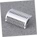 Magiclulu Metal Razor Heads - Durable Zinc Alloy Manual Shaving Razor 2-Pack for Hairdressers - Buy Online on GoSupps.com