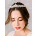 SWEETV Rhinestone Wedding Tiara - Princess Bridal Crown for Bride & Flower Girls | Silver+Clear - Buy Online on GoSupps.com