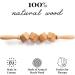 Tuuli Anti-Cellulite Massage Roller | Madero Therapy Wooden Massager with Handle - Four Cubes for Effective Treatment - Buy Online on GoSupps.com