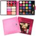 Beauty Book All in One Makeup Kit - 32 Colors Palette, Lip Gloss, Blush, Powder, Concealer, Mirror & Brush - Professional Makeup Set Gift for Women, Girls, Beginners, and Teens (Pink) - Buy Online on GoSupps.com