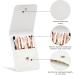 Precision Eyebrow Tweezers Set Pack of 6 - Rose Gold Tweezers Scissors Brush Kit for Women - Facial Hair Removal and Ingrown Hair - Includes Leather Case - Perfect Gift Item - Buy Online on GoSupps.com