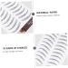 Didiseaon 12 sheets Imitation Eyebrows Transfer Hairlike Tattoos Artificial Women Sticker Eyebrow for - Buy Online on GoSupps.com