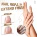 Cracked Nail Repair - Fingernail Repair Clear Nail Gel 5g Strengthening - Natural Fingernail Accessories Nail Repair For Women Girls Nail Strengthener Tytlyworth - Buy Online on GoSupps.com