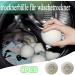 Luckaide 8-Piece Wool Dryer Balls for Tumble Dryers | 100% Natural Reusable Dryer Balls for Down Jackets & Tennis Ball Drying | Eco-Friendly Laundry Solution - Buy Online on GoSupps.com