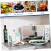 Zerodeko 6 Pcs Condiment Bottles Cooking Oil Dispenser Sugar Jar Oil and Vinegar Jars Condiment Containers Soy Sauce Dispenser Oil Container Vinegar Pot Soy Sauce Bottle Glass Leakproof 13.2X11X7.2CMx3pcs Bluex3pcs - Buy Online on GoSupps.com