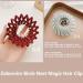 Zabernim Birds Nest Magic Hair Clip - Expandable Ponytail Holder for Women (Black 3PCS) - Buy Online on GoSupps.com