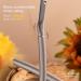 Asenum Eyebrow Razor & 20 Razor Blades - Metal Face Hair Remover for Women (Matt Silver) - Ideal for Eyebrows & Peach Fuzz - Buy Online on GoSupps.com