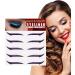 Sticker Eyeliner Glitter Instant -Adhesive Eyeliner Stencil Sparkle 5 Pairs Makeup Eyeliner Stickers Sticker Eyeliner for Eye Makeup Tool Eyeliner Tool Pochy Purple (Five Pairs) - Buy Online on GoSupps.com