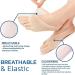 Orthopedic Bunion Relief Socks - Toe Alignment & Compression for Bunions - 5/10 Pairs - Buy Online on GoSupps.com