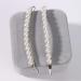 Yheakne Vintage Pearl Hair Clip Pin Set - Decorative Barrette Bobby Pins for Women and Girls - 2 Pack (Silver) - Buy Online on GoSupps.com