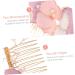 FRCOLOR Headgear for the bride decorative hair combs hair accessories for bridesmaids wedding hair clips for brides flower hair pins made of artificial flowers flower pearl side comb - Buy Online on GoSupps.com