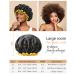 Mikimini Black Shower Hoods for Women Men & Girls - 2 Pack Waterproof Reusable Double-Fold Shower Hats with Soft PEVA Lining - Comfortable Medium Size Black & Yellow - Buy Online on GoSupps.com