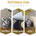 6 Pairs Sponge Toe Plug Inserts - Shoe Fillers for Loose Shoes - Leopard Print Half Pad for Perfect Fit - Buy Online on GoSupps.com