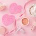 MMRH Facial Sponges Heart Shape Compressed Facial Sponges Natural Facial Cleansing Sponges Pads Exfoliating Sponges for Cleansing Reusable 150 Pieces (Pink) - Buy Online on GoSupps.com
