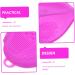 minkissy Makeup Brush Cleaning Pad Face Cleaners Face Massaging Tools Cleaning Tool Face Scrub Brush Makeup Brush Washing Tool Brush Scrubber Cosmetics Brush Mat Brush Clean Mat 19x13cm Purple - Buy Online on GoSupps.com